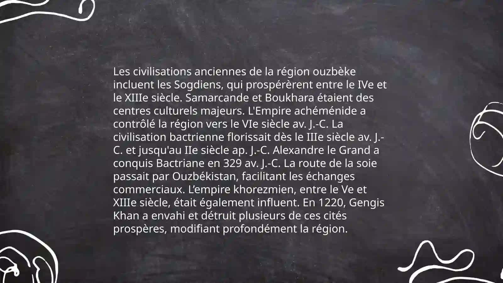 Origine et histoire de la République d'Ouzbékistan 4