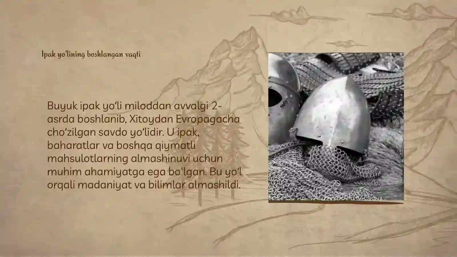Tarix Buyuk ipak yoʻli 4