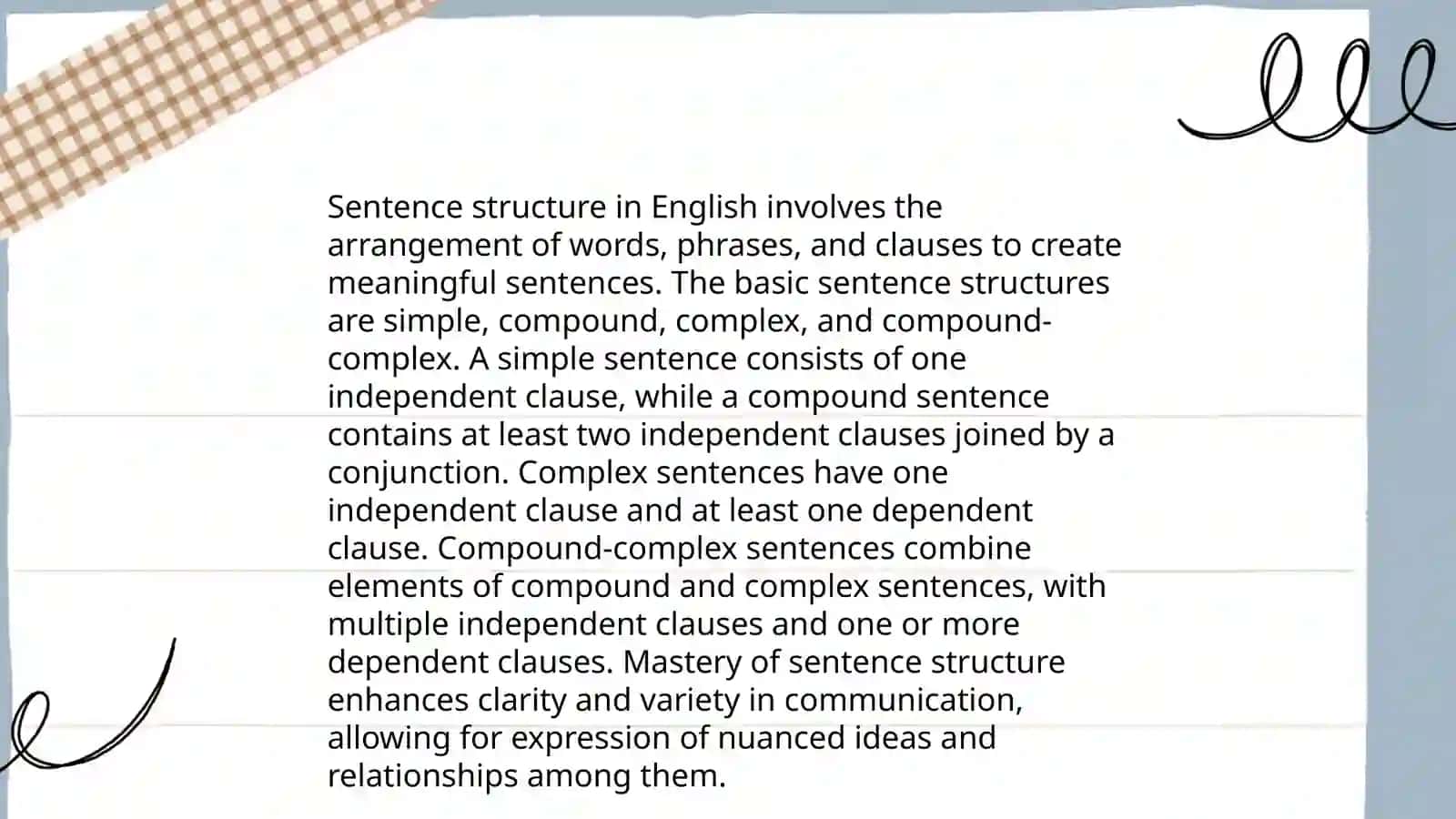 Grammar and its subject 4