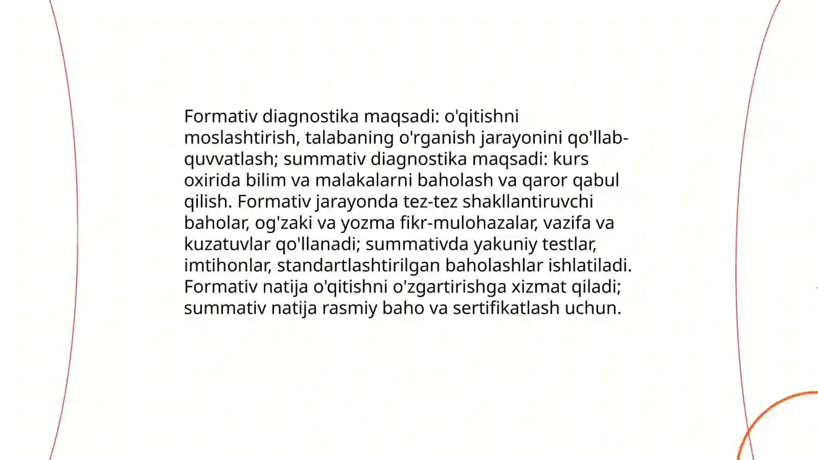 Diagnostik baholashning nazariy asoslari 4