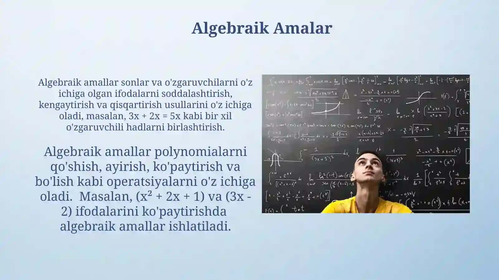 Algebra ifodalarvatenglamalar 4