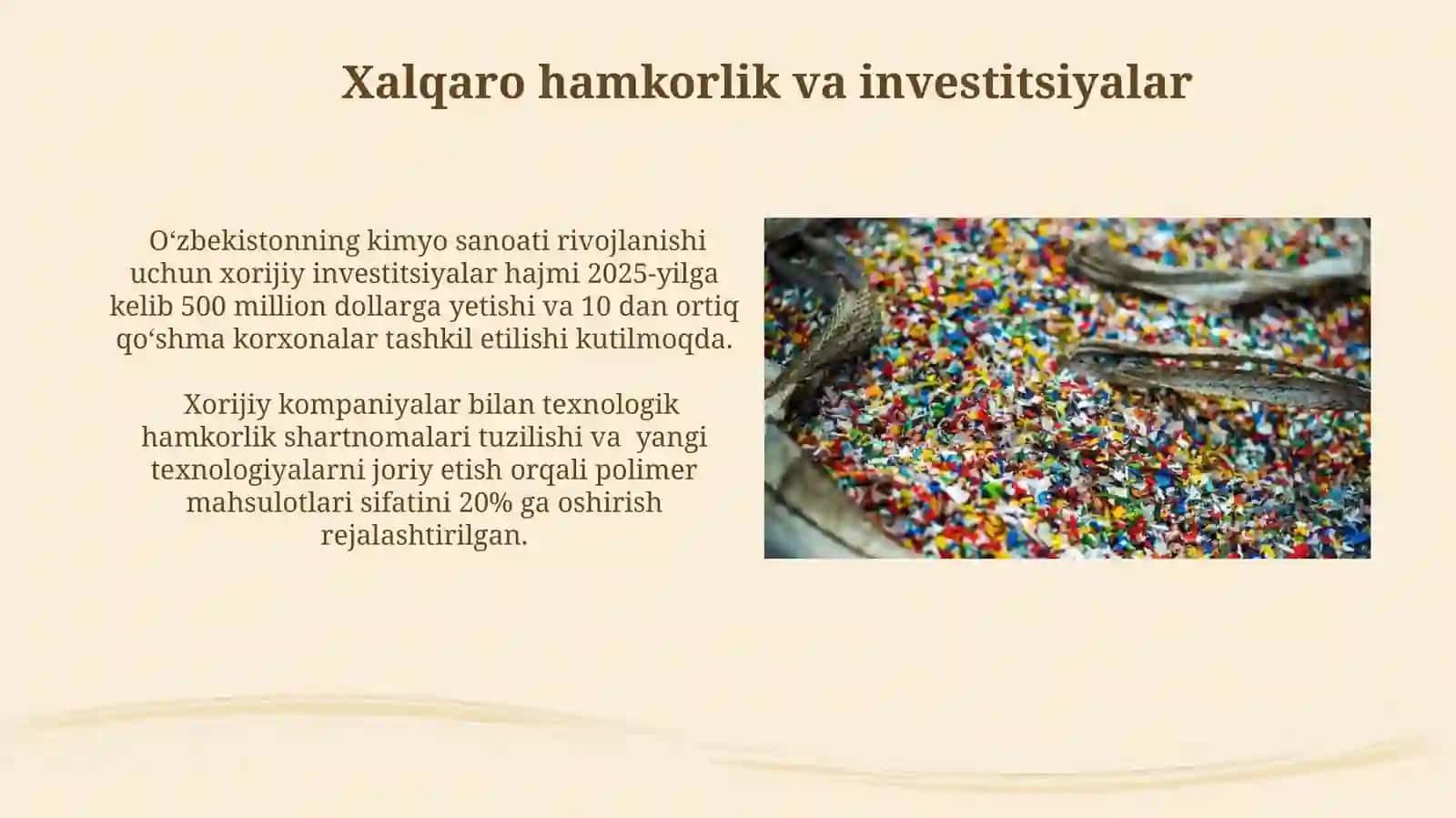 O'zbekistonda Polimerlar olish istiqbollari 4