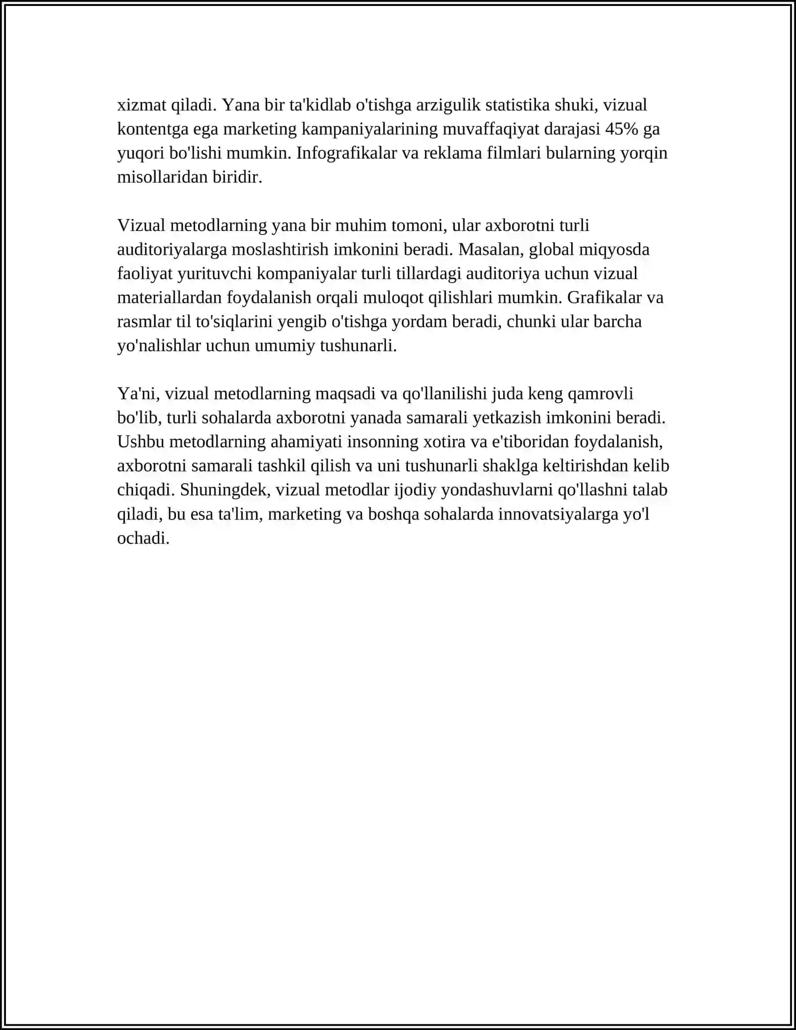 ÒQITISHNING KÒRGAZMALI METODLARI 4
