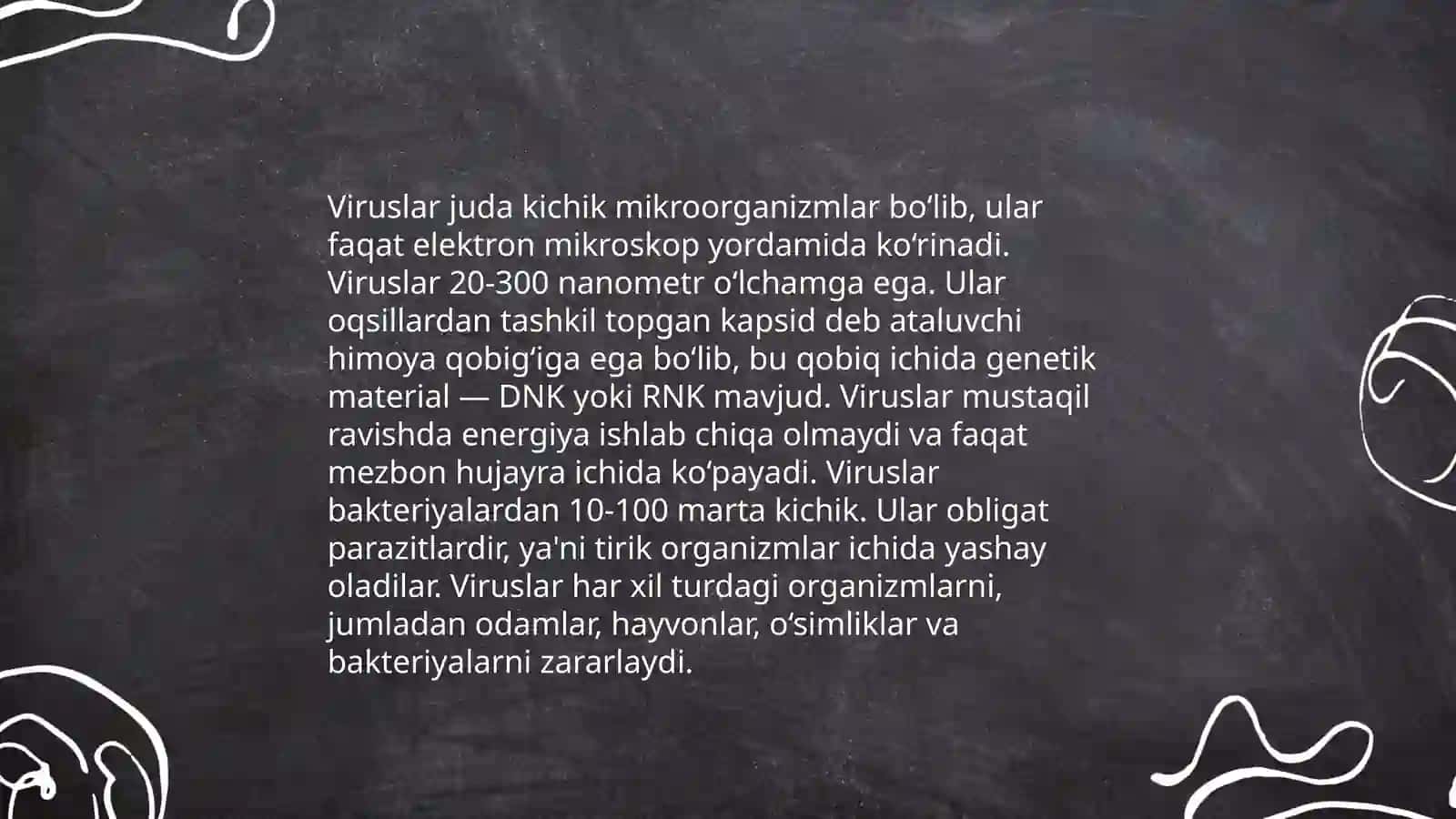Virusologiyaning predmeti va vazifalari 4