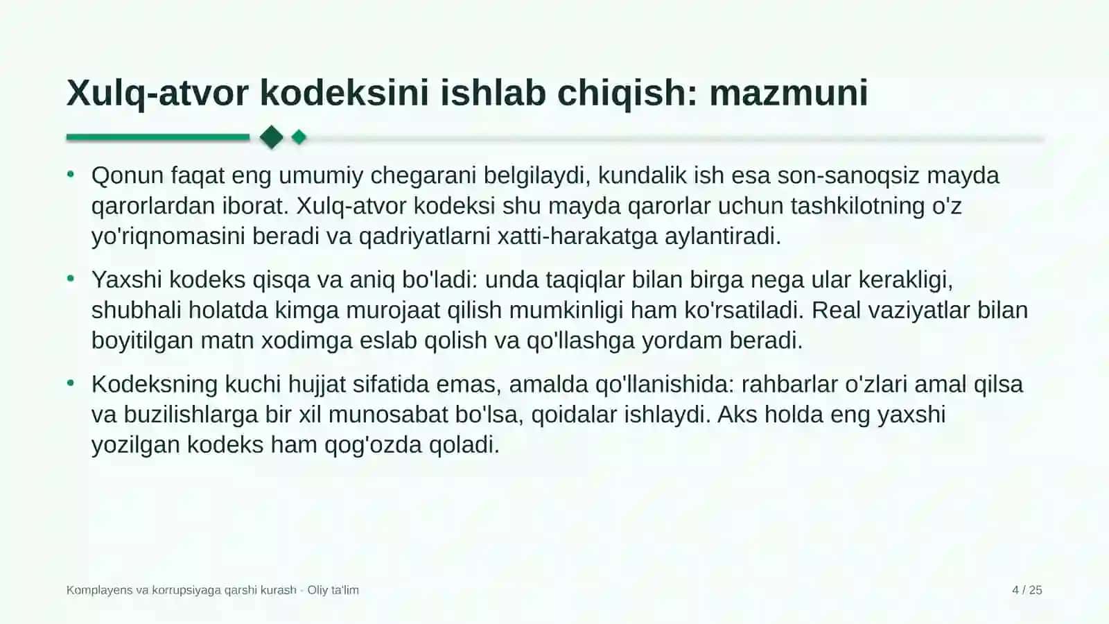 onlayn ta'lim platformalarida xulq atvor kodeksini ishlab chiqish 5374 4