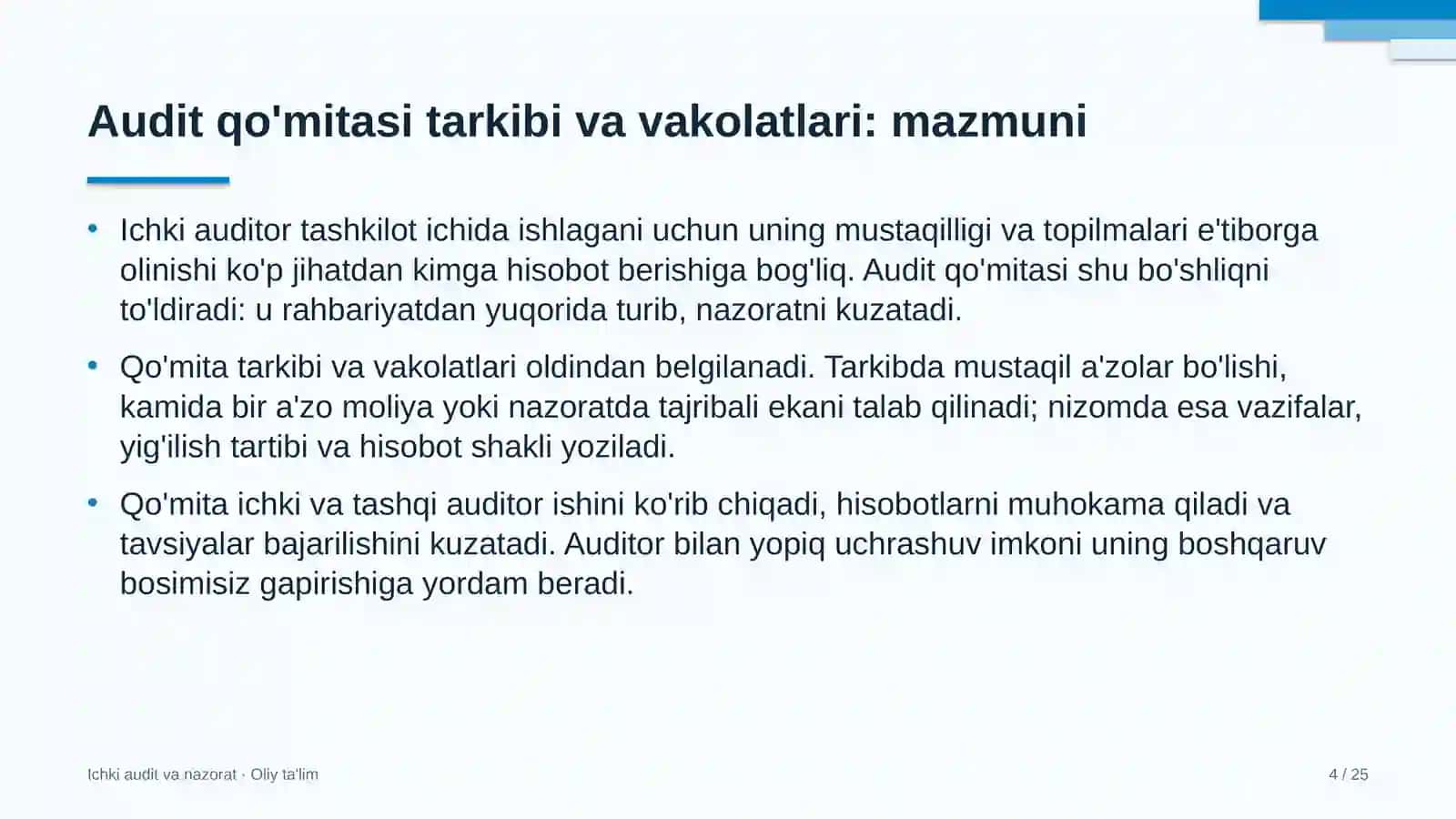 agroklasterlarda audit qo'mitasi tarkibi va vakolatlarini belgilash 1655 4