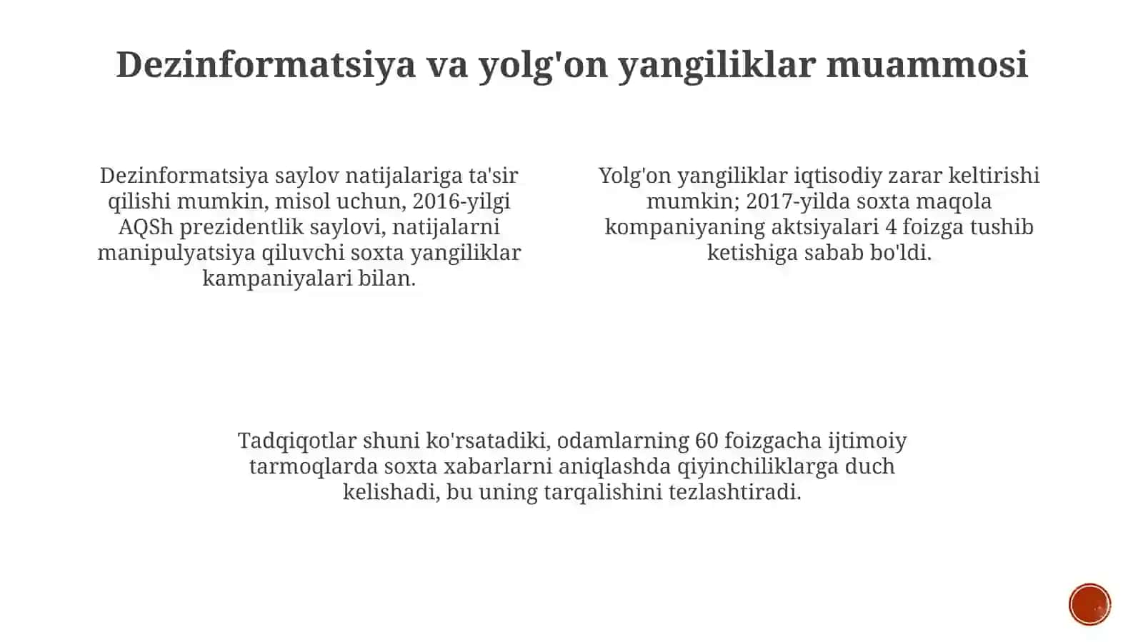 Manfaatlar to'qnashuvi va axborot urushlari 4