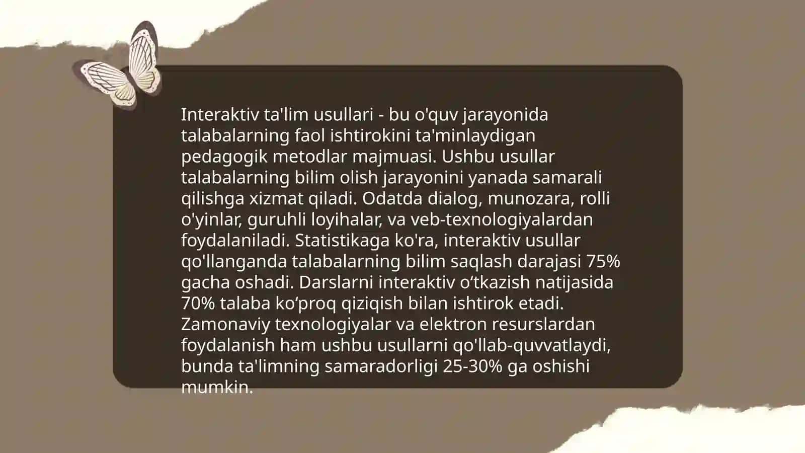 Ta'lim texnologiyalari 4