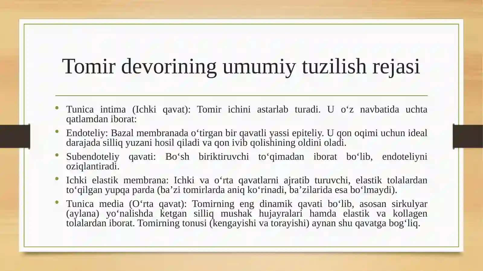 Yurak qon tomirlar sistemasi 4