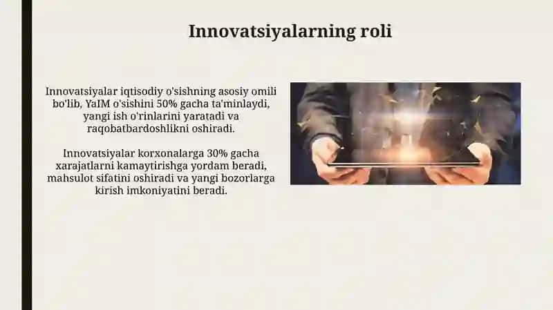 Raqamli Iqtisodiyot va innovatsiyalar 4