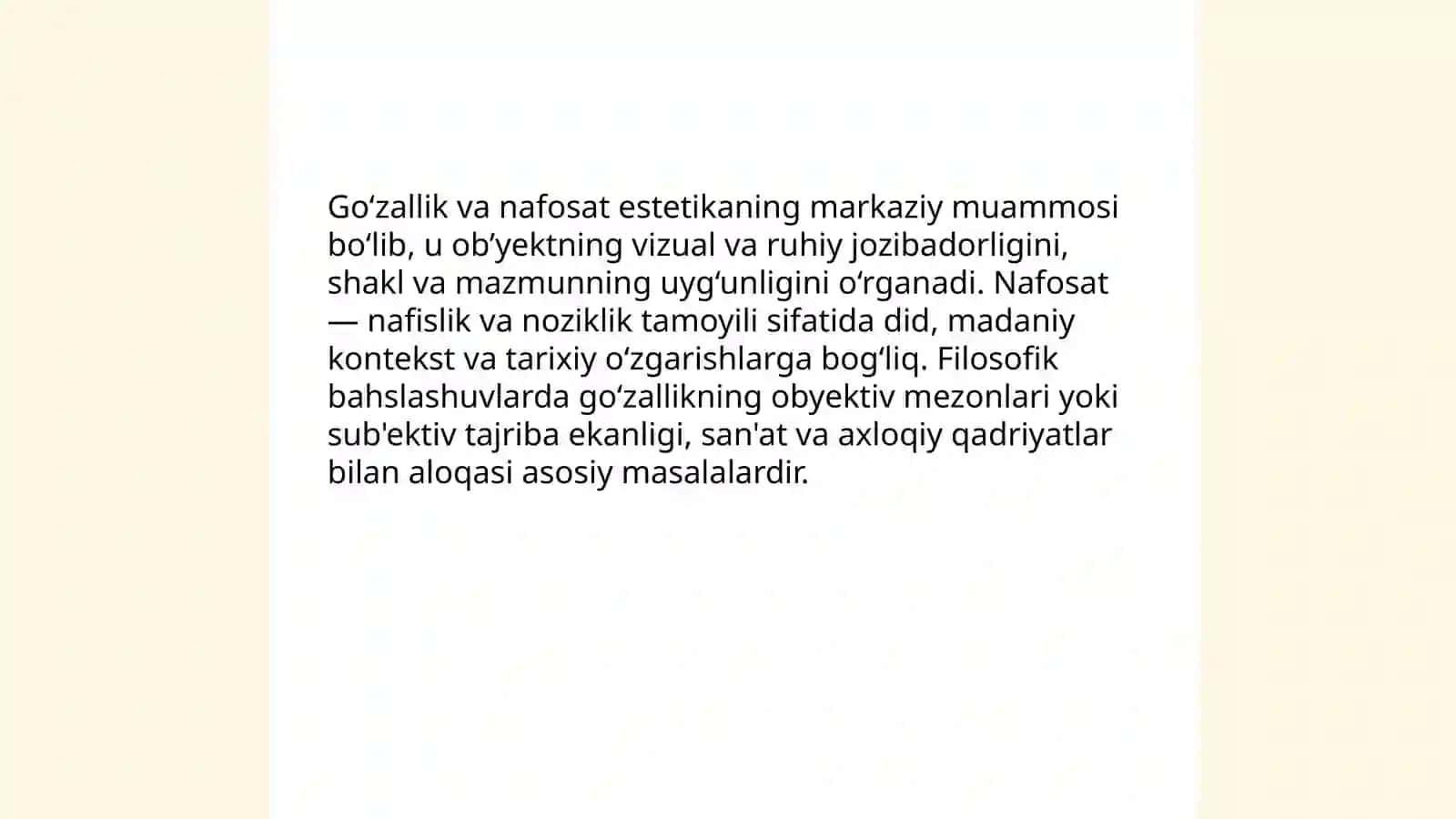 Nafosat falsafasi 4