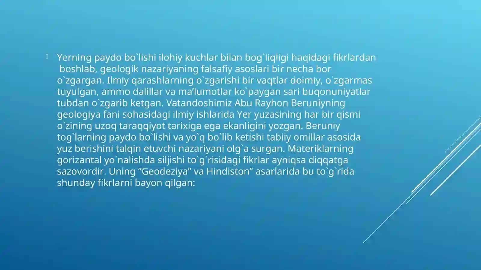 Litosfera plitalari siljishi nazariyalari 4