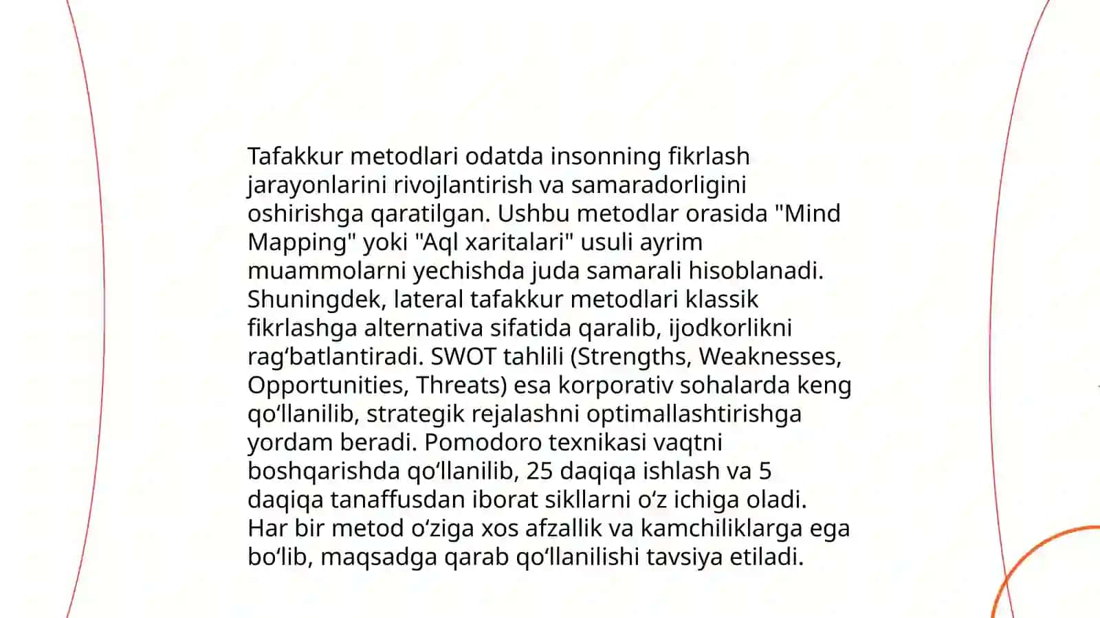 Tafakkur operatsiyalari 4