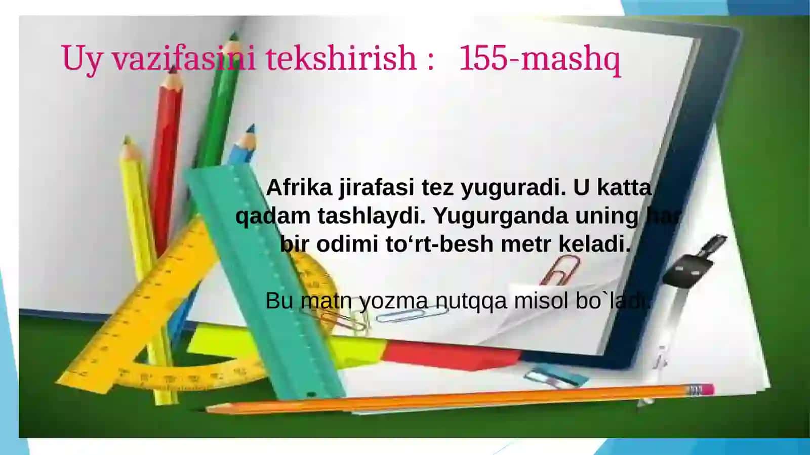 Ona tili fanidan bir soatlik TAQDIMOTI 4