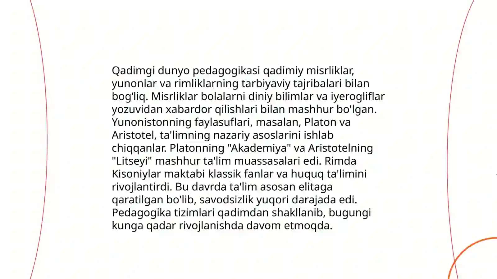 Pedagogika fan tarixi 4