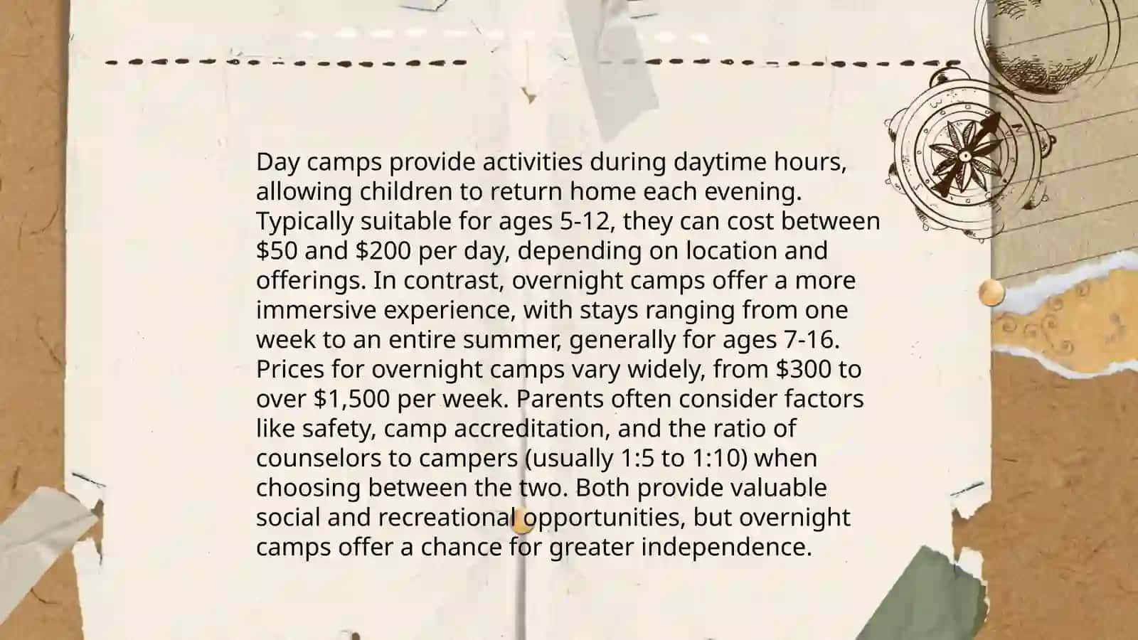 Types of Summer Camps 4