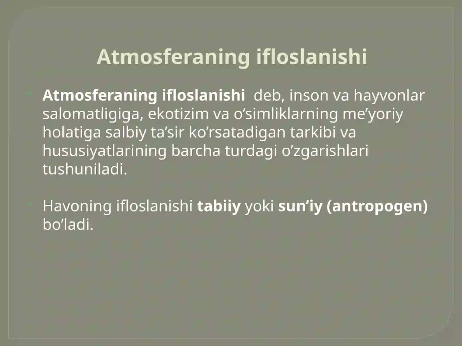 ATROF-MUHIT VA TABIIY RESURSLAR IQTISODIYOTI 4