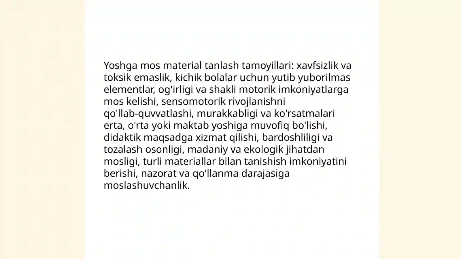 Tabiiy materiallar bilan ishlash darslarining mazmuni 4