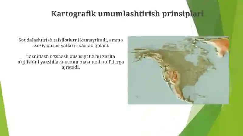 Kartografik generalizatsiya 4