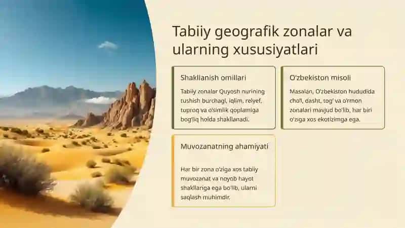 Tabiatni muhofaza qilishning geografik asoslari 4