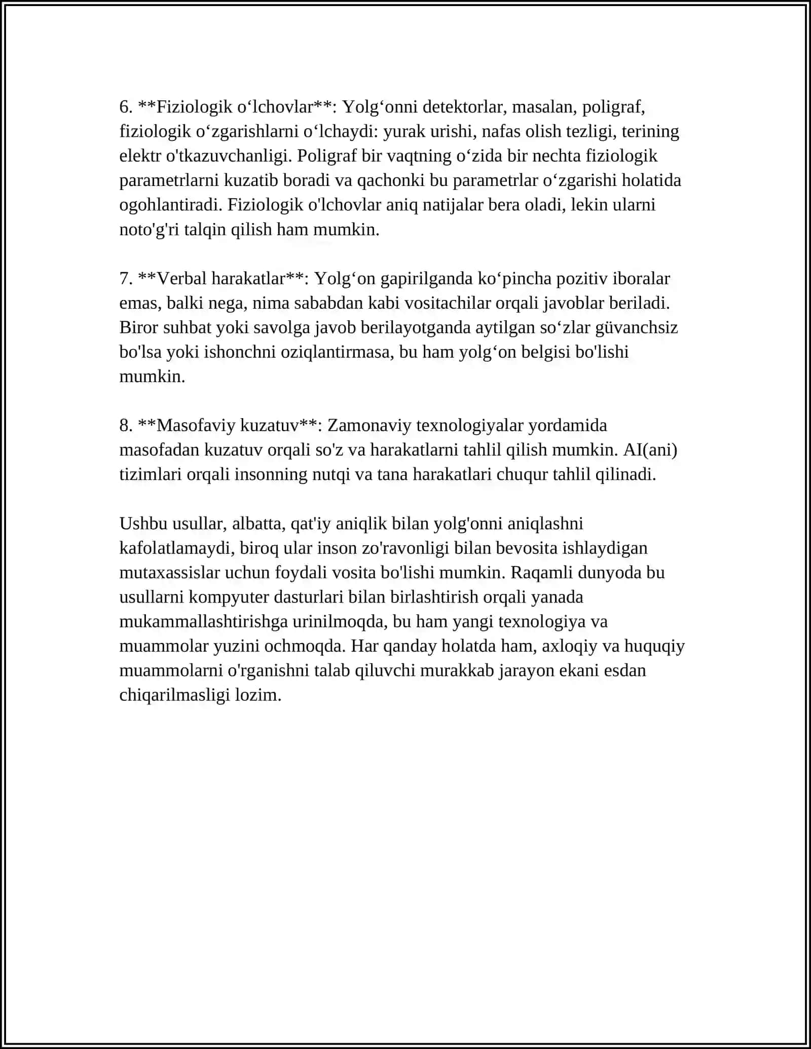 YOLG'ONNING VERBAL HAMDA NOVERBAL BELGILARI 4