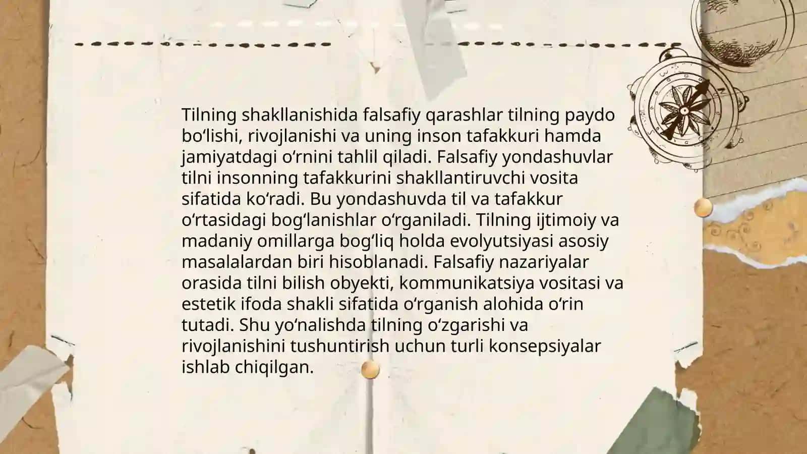 Sharq mutafakkirlarining til shakllanishiga oid qarashlari 4