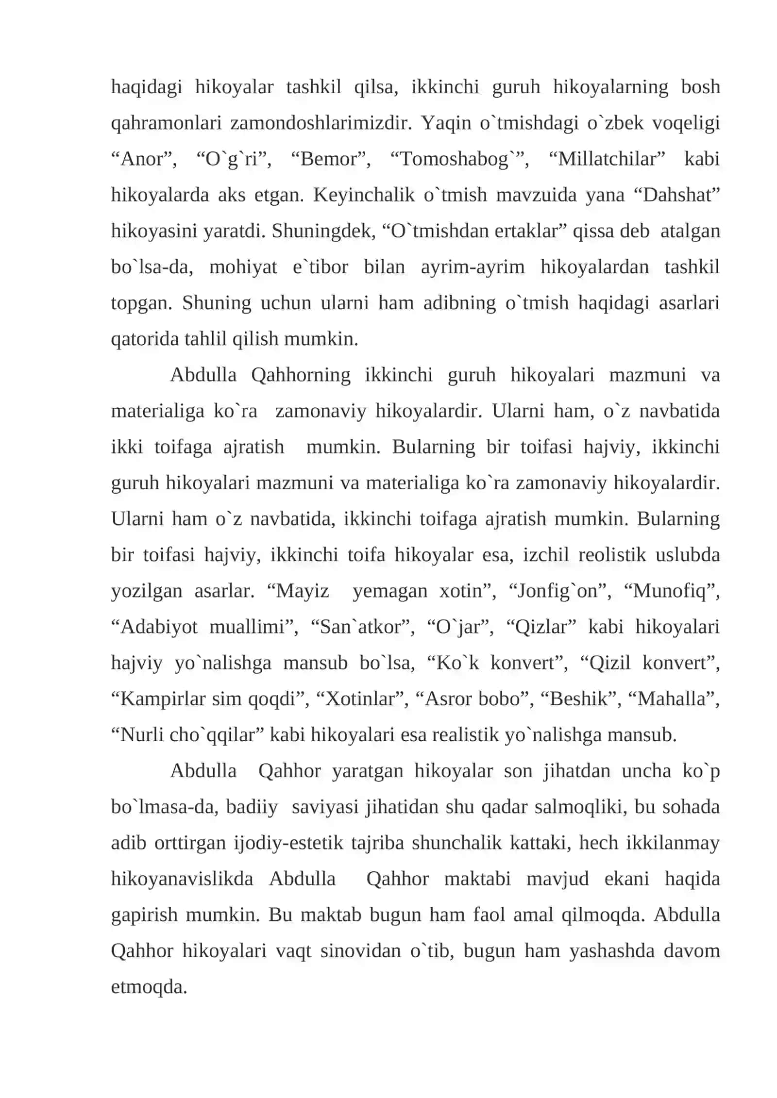 Abdulla Qahhor 4