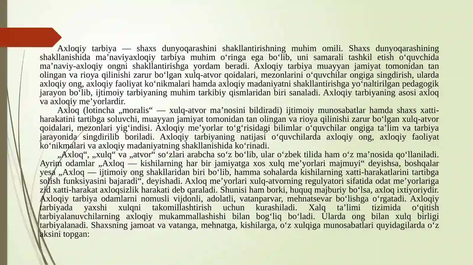 Milliy tarbiyaning zamonaviy hususiyatlari 4