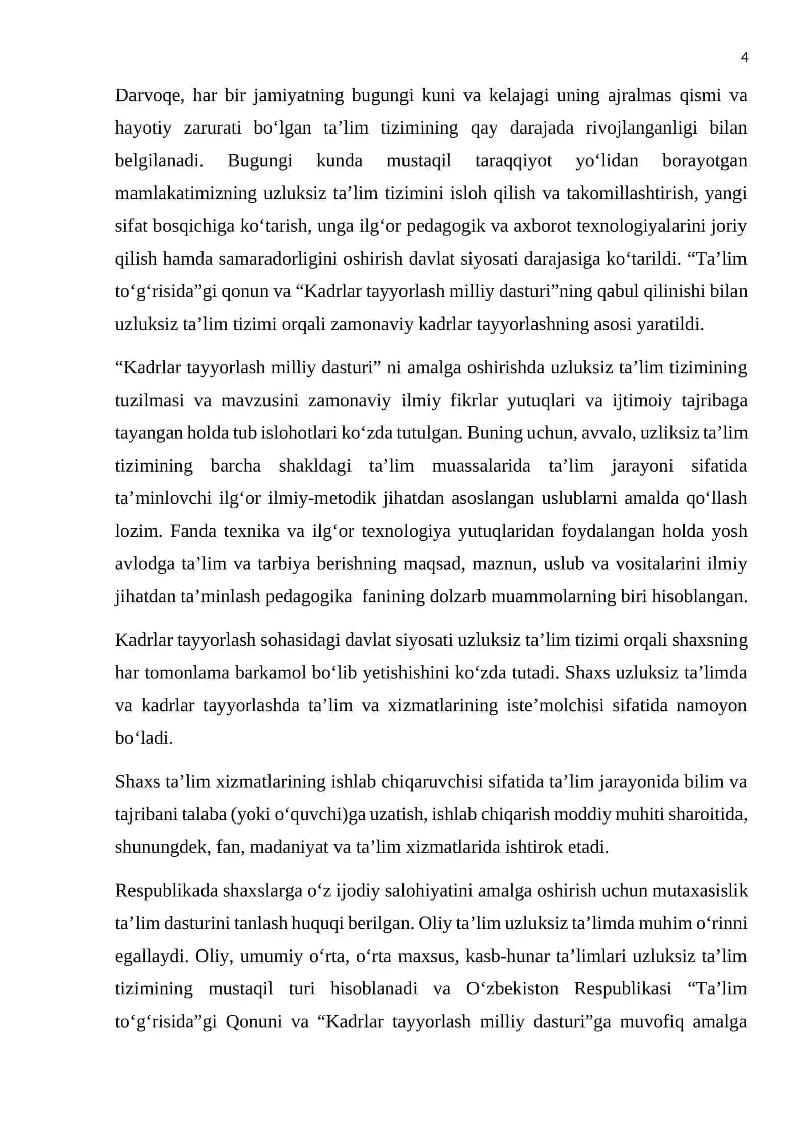 Multimediya texnologiyasi va undan o’quv jarayonida foydalanish 4