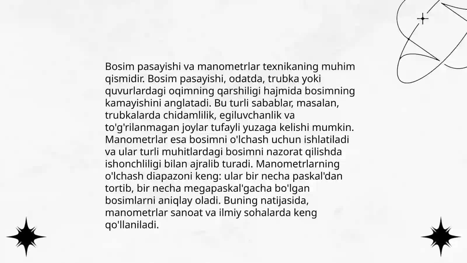 Gidrostatik tenglamalar 4