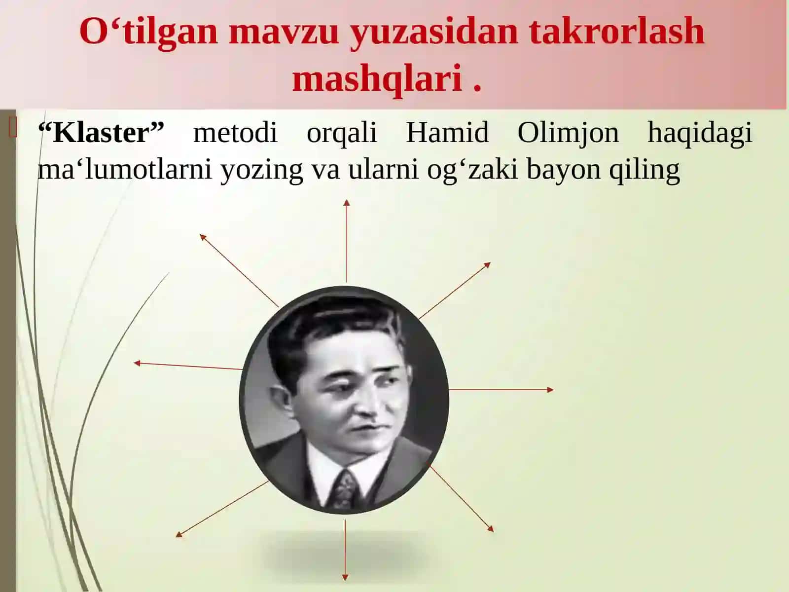 TINGLASH VA GAPIRISH MALAKASINI SHAKLLANTIRISH 4