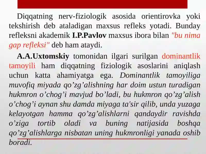 psixik jarayonlar,murakkab psixik jarayonlar 4