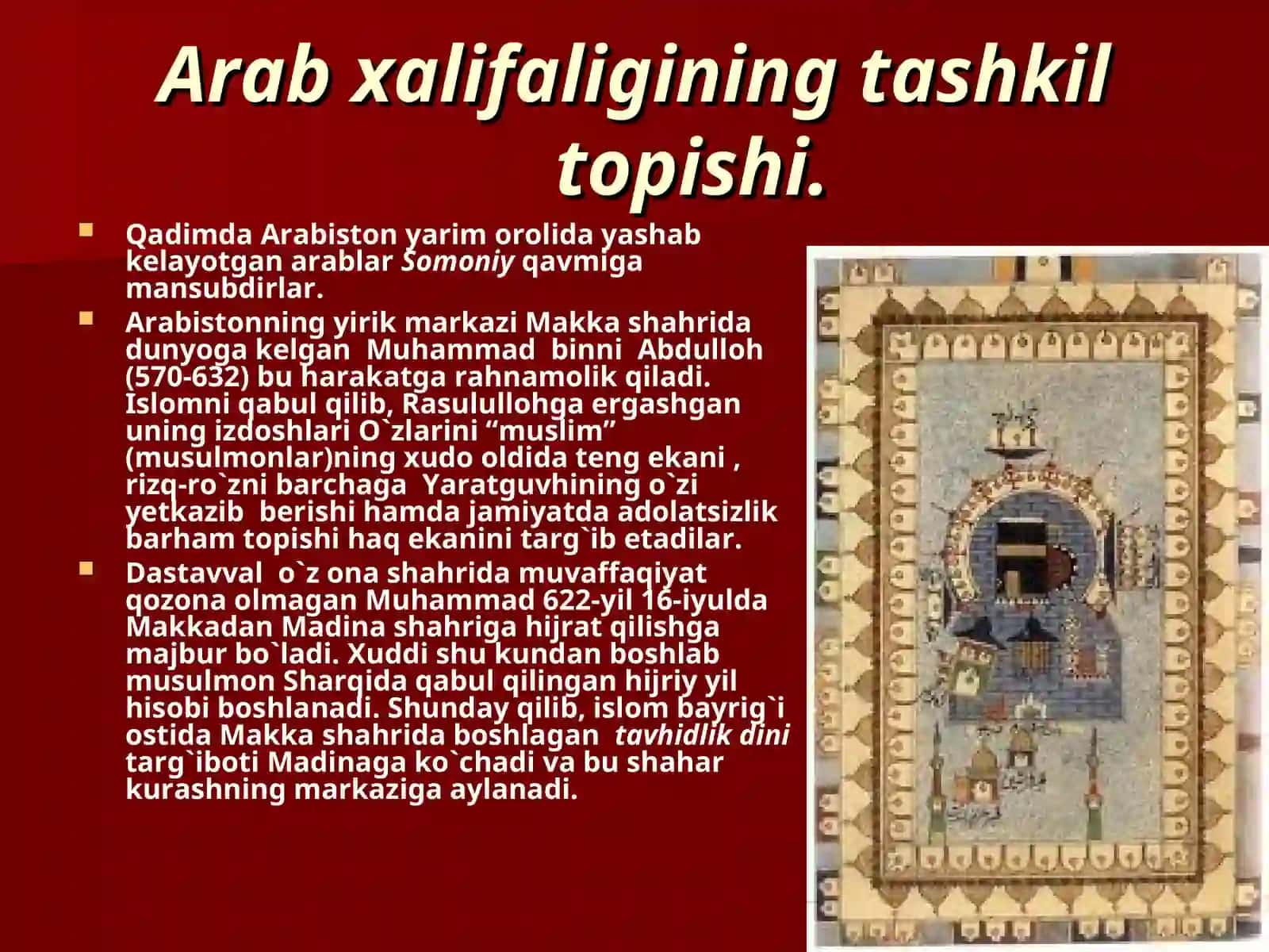 Arab xalifaligi madaniyati 4