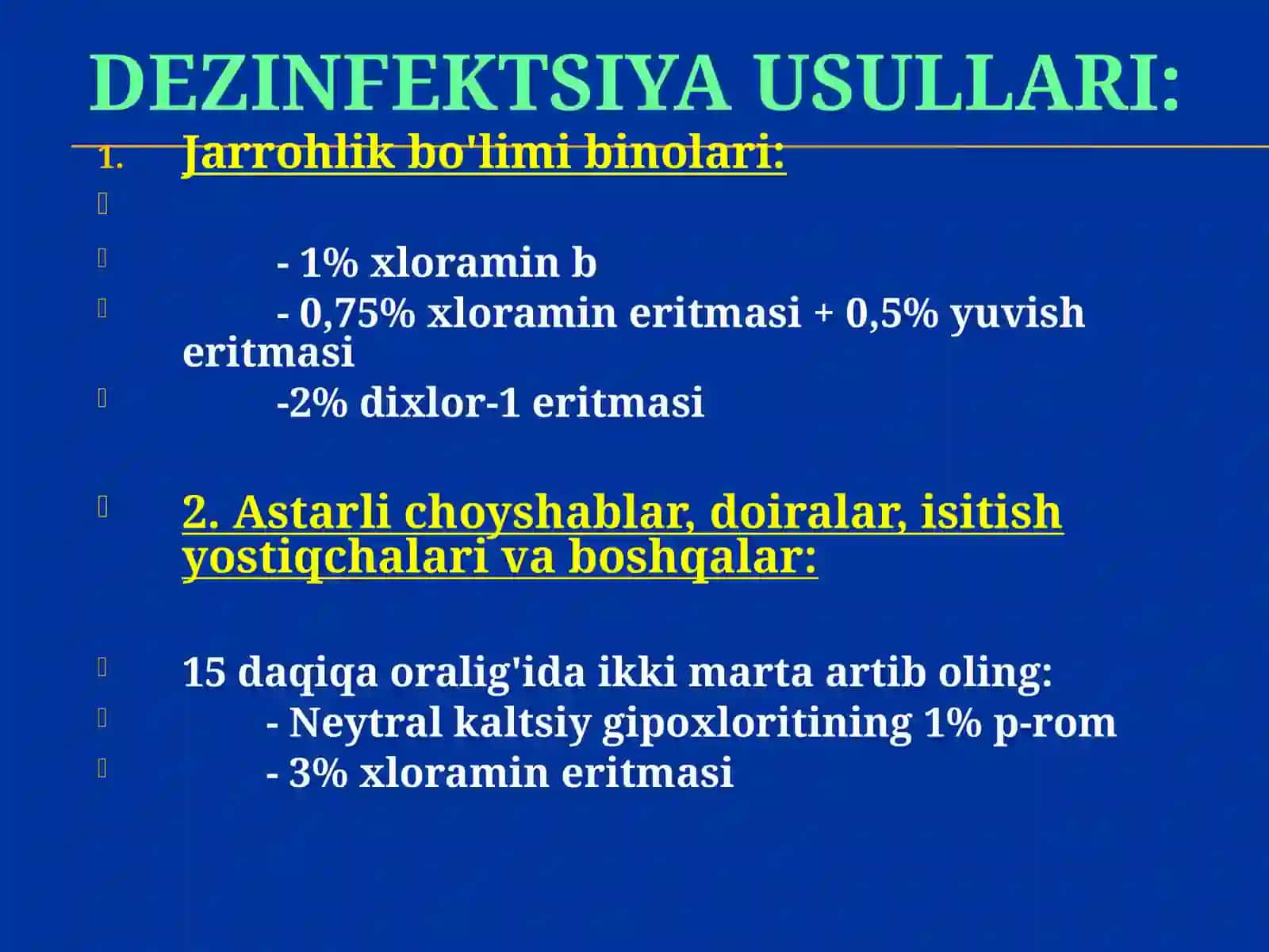 Jarrohlik boʻlimi ish tartibi 4
