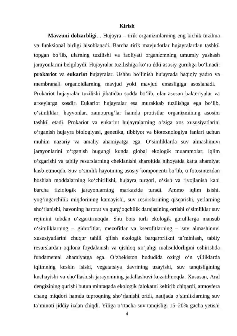 Prokariot va eukariot hujayralar. 4