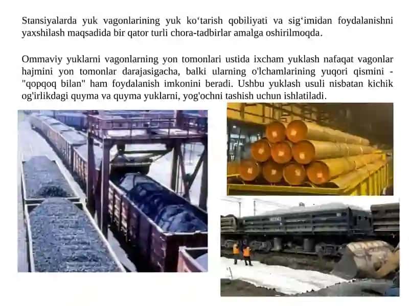 Yuklar ustida operatsiyalar 4