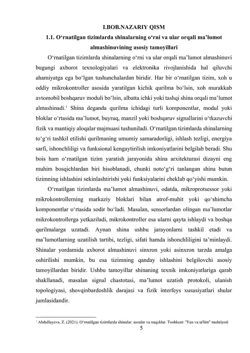 O‘RNATILGAN TIZIMLARDA SHINALARNI TASHKIL ETILISHI 4