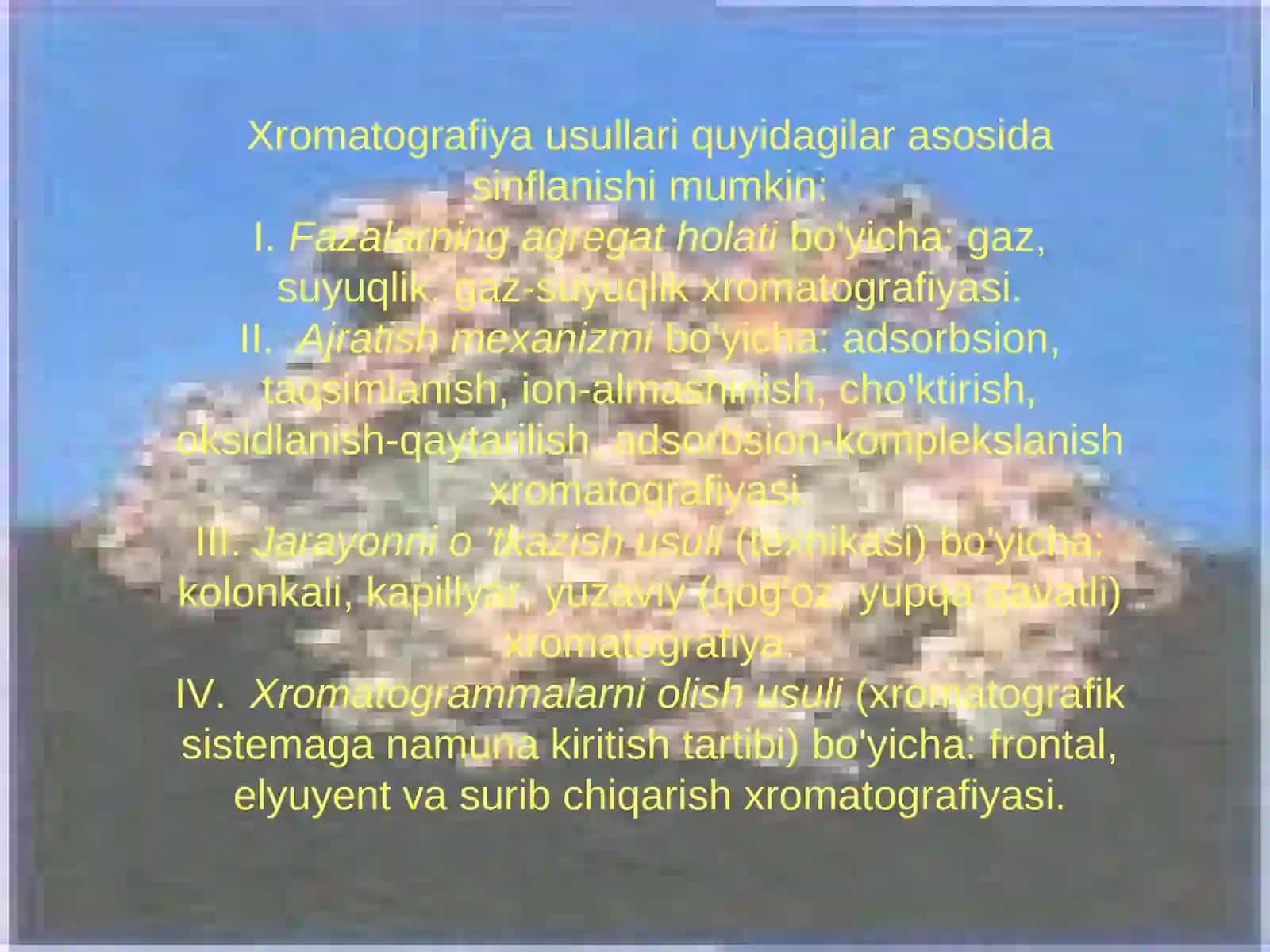 Xromatografiya moddalarni ajratish 4