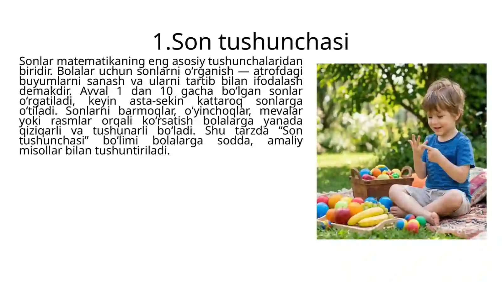 Son va Sanoq Tushunchalari 4