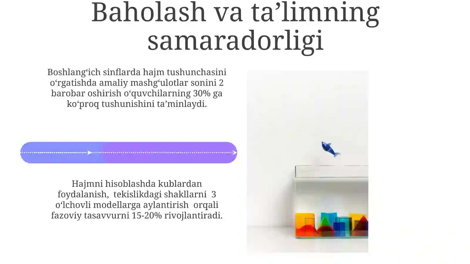 Boshlangʻich sinf matematika taʼlimida hajm tushunchasi 4