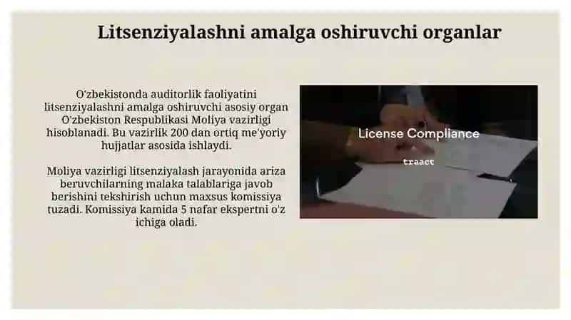 Auditorlik faoliyati litsenziyalash 4