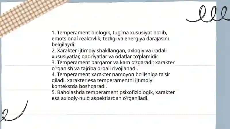 Xarakter haqida tushincha 4