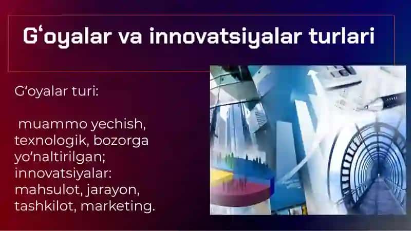 Gʻoyalar, innovatsiyalar va texnik taraqqiyot 4
