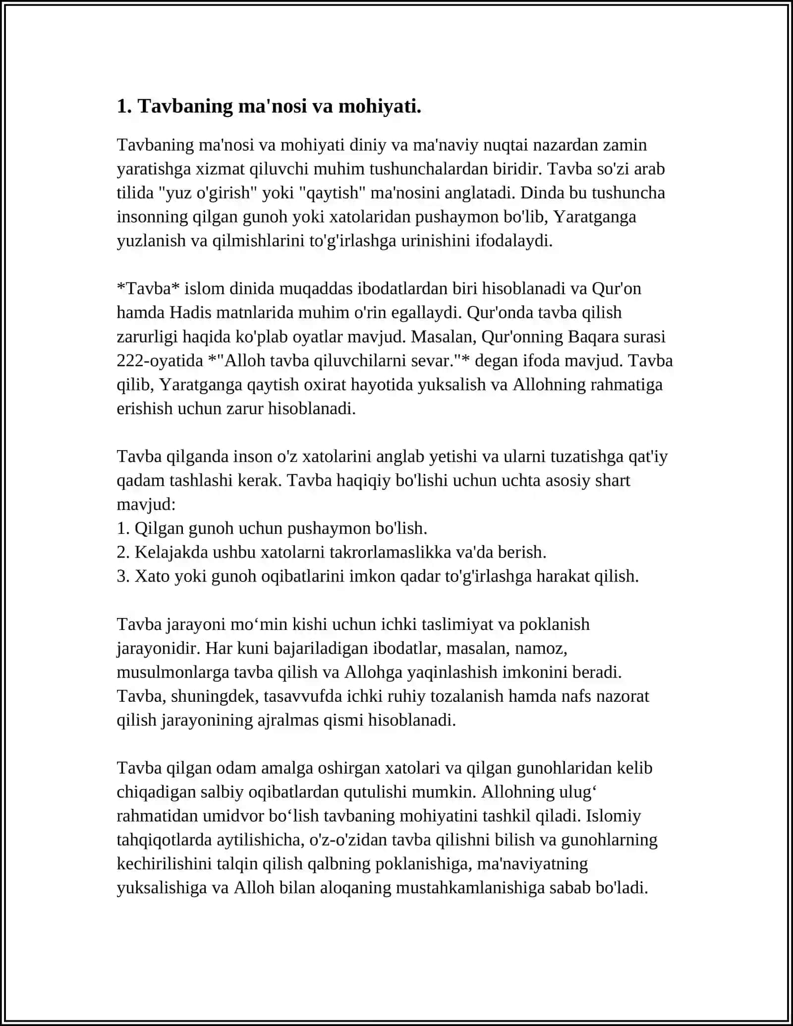 TAVBA ASARINI TAHLIL ETISH 4
