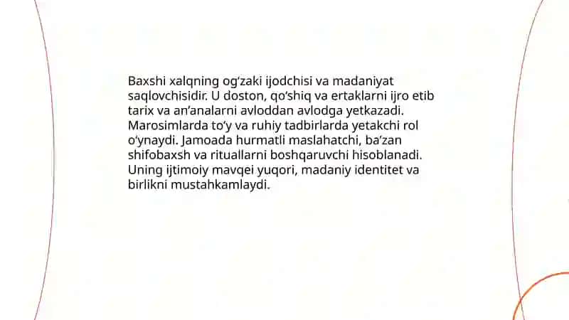 Baxshichilik 4