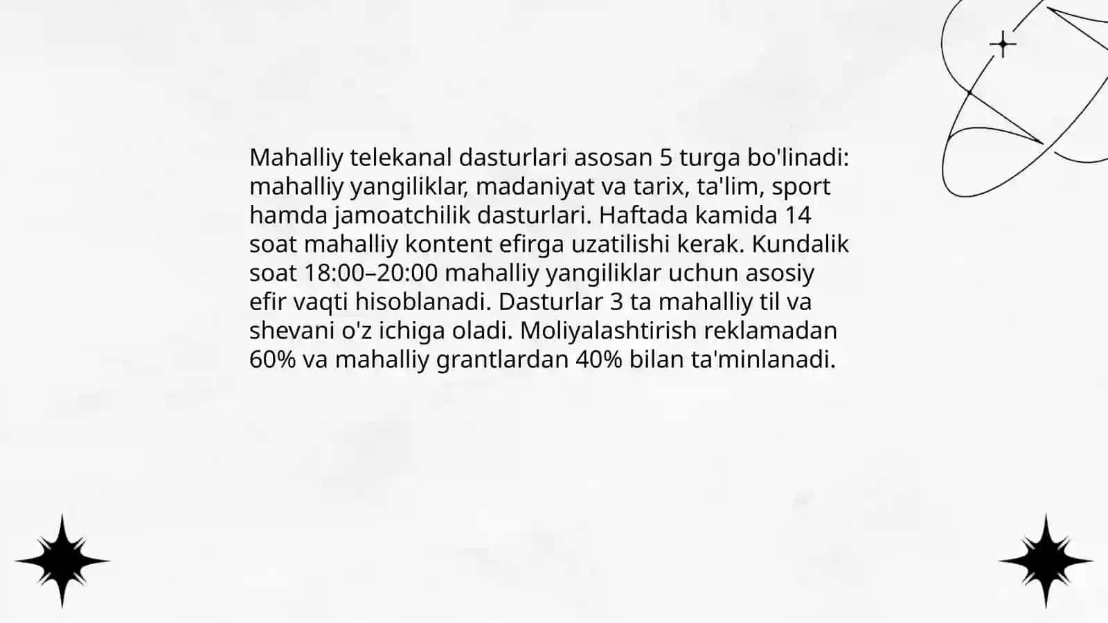 Mahalliy ommaviy mahsulotlar 4