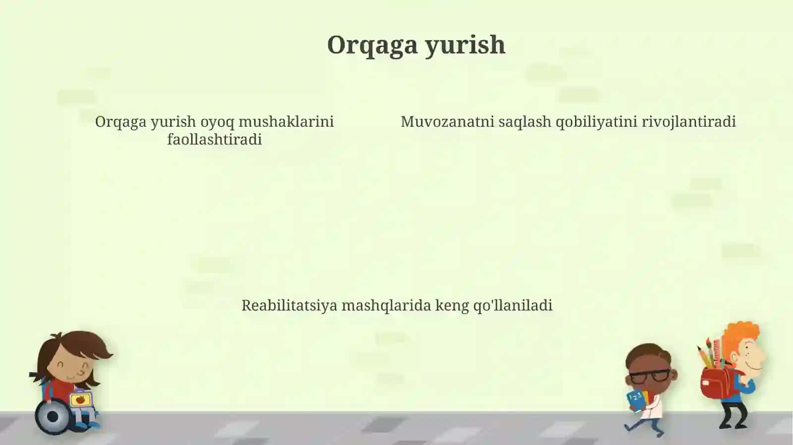 Orqaga harakat 4