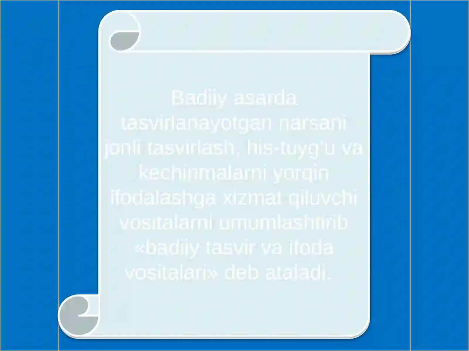 Badiiylik–adabiyotningasosiyxususiyatlari 4