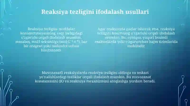 Kimyoviy kinetika 4