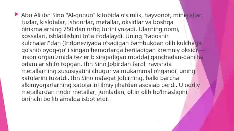 KIMYO FANIGA KIRISH. ATOM TUZILISHI. KIMYOVIY BOG’LANISH 4